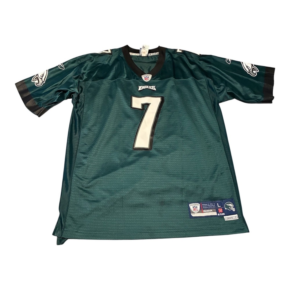 Reebok Michael Vick Philadelphia Eagles NFL Jersey Mens Large Green #7 Football